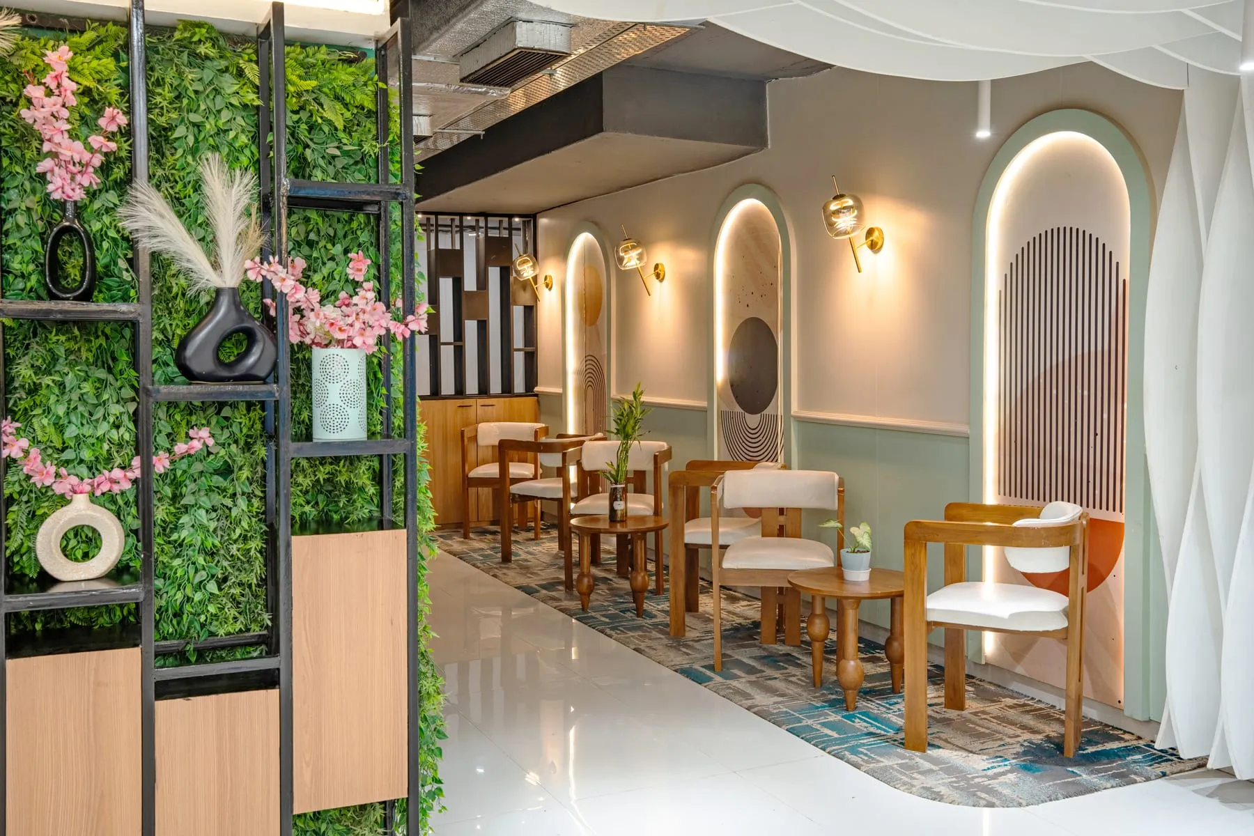 Lounge at MileStone Coworking, Keshar Towers